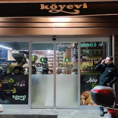 Çift Kanatlı Fotoselli Kapılar